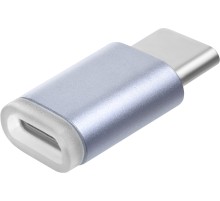 Greenconnect Переходник USB Type C на micro USB 2.0, M/F, Greenconnect, GCR-UC3U2MF Greenconnect USB Type C на micro USB 2.0, M/F серебристый (GCR-UC3U2MF)