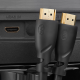Greenconnect Кабель Premium 2.0m HDMI v2.0 HDR Ultra HD 4K60 Hz/ 5K30Hz, 3D, Ethernet 18.0 Гбит/с, OD8.0mm, 28/26 AWG, черный, GCR-50542 Greenconnect HDMI (m) - HDMI (m) 2м (GCR-50542)