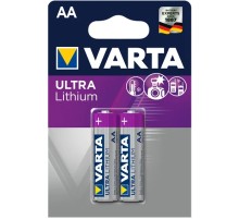 Батарейка Varta ULTRA FR6 AA BL2 Lithium 1.5V (6106) (2/20/200) (2 шт.) VARTA 06106301402