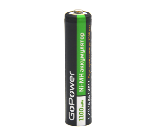 Аккумулятор бытовой GoPower HR03 AAA BL2 NI-MH 1100mAh (2/20/320) блистер (2 шт.) Аккумулятор бытовой GoPower HR03 AAA (00-00015316) Аккумулятор бытовой GoPower HR03 AAA BL2 NI-MH 1100mAh (2/20/320) блистер (2 шт.) Аккумулятор бытовой GoPower HR03 AAA (00-00015316)