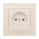 EKF ERR10-022-200 Розетка 1-мест. СП б/з 10 А с защ. штор. бежевый Минск EKF
