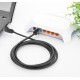 Greenconnect Патч-корд прямой 20.0m, UTP кат.5e, черный, позолоченные контакты, 24 AWG, литой, GCR-LNC06-20.0m, ethernet high speed 1 Гбит/с, RJ45, T568B Greenconnect RJ45(m) - RJ45(m) Cat. 5e U/UTP PVC 20м чёрный (GCR-LNC06-20.0m)