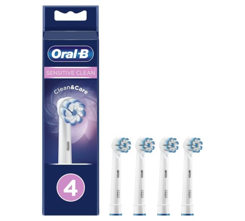 Насадка для зубной щетки SENSITIVE CLEAN EB60-4 ORAL-B Насадка для зубной щетки SENSITIVE CLEAN EB60-4 ORAL-B