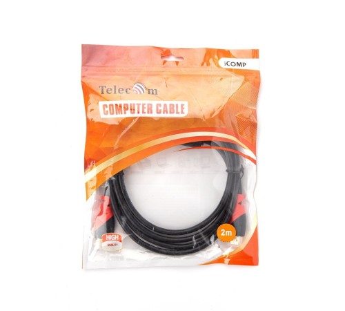 Кабель HDMI-19M --- HDMI-19M ver 2.0 4K*60Hz, 2m 2F Telecom Pro <TCG220F-2M> VCOM HDMI (m) - HDMI (m) 2м (TCG220F-2M) Кабель HDMI-19M --- HDMI-19M ver 2.0 4K*60Hz, 2m 2F Telecom Pro <TCG220F-2M> VCOM HDMI (m) - HDMI (m) 2м (TCG220F-2M)
