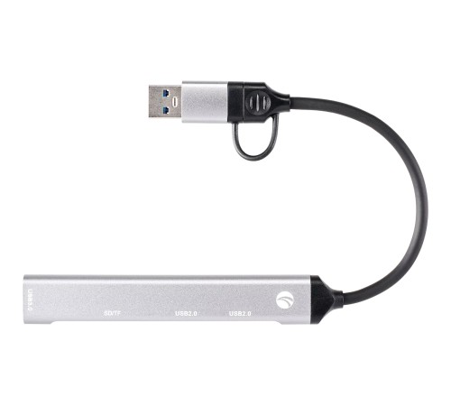 Адаптер TypeC+adapter-->USB3.0+2USB2,0+SD+TF, VCOM <DH297> Адаптер VCOM USB 2.0 Type-C+USB 2.0 Type-AM/USB 3.0+2 x USB 2.0 Type-AF+TF+SD (DH297) Адаптер TypeC+adapter-->USB3.0+2USB2,0+SD+TF, VCOM <DH297> Адаптер VCOM USB 2.0 Type-C+USB 2.0 Type-AM/USB 3.0+2 x USB 2.0 Type-AF+TF+SD (DH297)