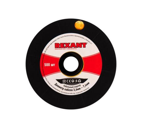 REXANT (12-6061) Маркер кабельный 0-9 комплект 10 упаковок (от 3.6 до 7.4 мм) REXANT (12-6061) Маркер кабельный 0-9 комплект 10 упаковок (от 3.6 до 7.4 мм)