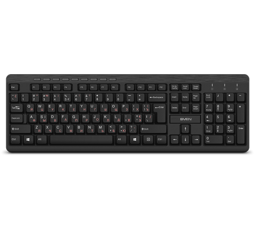 Беспроводной набор клавиатура+мышь SVEN KB-C3400W Sven SV-018887