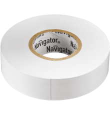 Изолента ПВХ 15мм (рул.10м) бел. NIT-B15-10/WH Navigator 71228