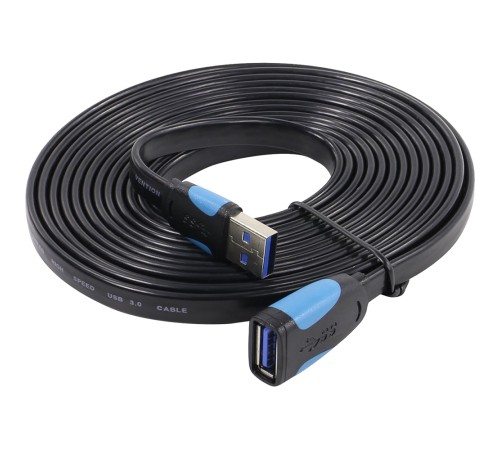Кабель-удлинитель Vention USB 3.0 AM/AF - 3м плоский Кабель-удлинитель Vention USB 3.0 AM/AF - 3 м (VAS-A13-B300) Кабель-удлинитель Vention USB 3.0 AM/AF - 3м плоский Кабель-удлинитель Vention USB 3.0 AM/AF - 3 м (VAS-A13-B300)