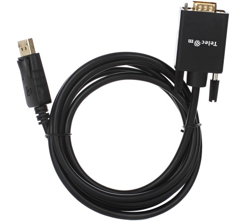 Кабель-переходник DP --> VGA_M/M 1,8м Telecom <TA669-1.8M> VCOM Telecom DP --> VGA_M/M 1,8м (TA669-1.8M)