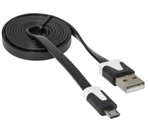 Кабель USB2.0 TO MICRO-USB 1M USB08-03P 87475 DEFENDER Кабель USB2.0 TO MICRO-USB 1M USB08-03P 87475 DEFENDER