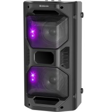 Колонка порт. Defender Rage 50 черный 50W 2.0 BT/3.5Jack 4000mAh (65109)