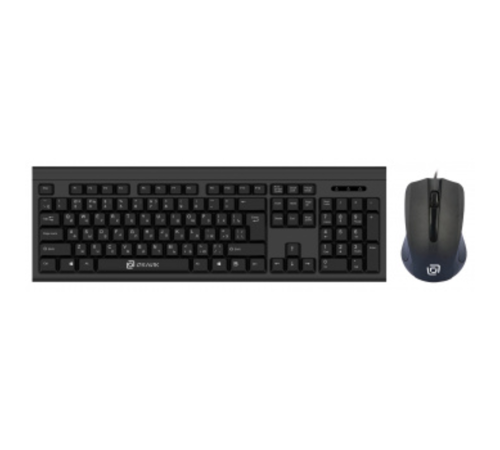 Клавиатура + мышь Oklick 600M black USB [337142]