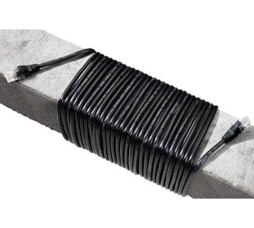 Кабель PATCH CAT5E UTP 15M ANP511_15M_BK BLACK AOPEN