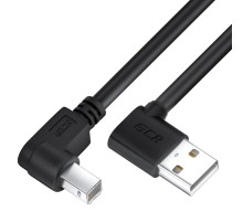 GCR Патч-корд 3.0m PROF плоский прямой кат.7 ethernet, FTP, медь, черный, литой, экранированные коннекторы 24K GOLD, RJ45, T568B Greenconnect GCR-55648
