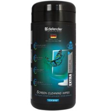 Defender Салфетки для экранов CLN 30102 Pro 100 шт,туба,витлейд Defender 30102