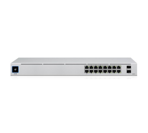 Коммутатор Ubiquiti USW-16-POE 2SFP 8PoE+ 42W управляемый Коммутатор Ubiquiti USW-16-POE 2SFP 8PoE+ 42W управляемый