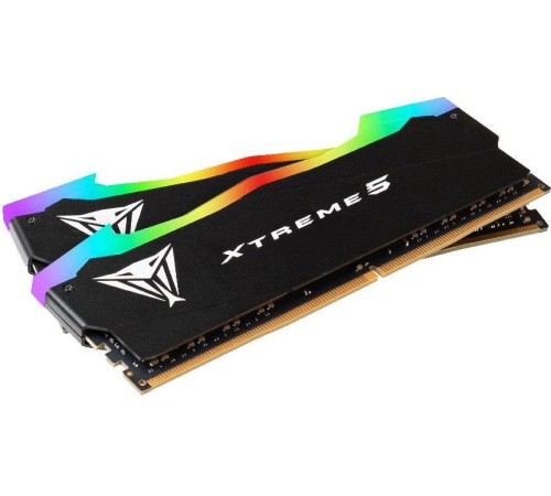 Память DDR5 2x16Gb 8000MHz Patriot PVXR532G80C38K Viper Xtreme 5 RGB RTL Gaming PC5-64000 CL38 DIMM 288-pin 1.45В с радиатором Ret