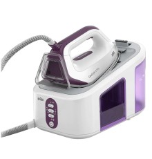 BRAUN IS3155VI Гладильная система, 2400Вт, 125 г/мин, белый/фиолетовый