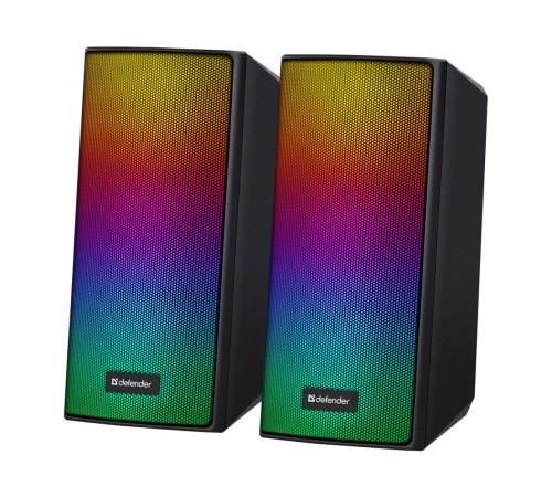 Акустическая 2.0 система Defender Spitfire black (6Вт, питание от USB, bluetooth) (65047)
