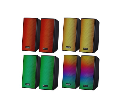 Акустическая 2.0 система Defender Spitfire black (6Вт, питание от USB, bluetooth) (65047)