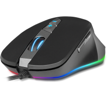 Игровая мышь SVEN RX-G970 USB (6+1кл. 500-4000 DPI, ПО, SoftTouch, подсветка) Sven SV-016401