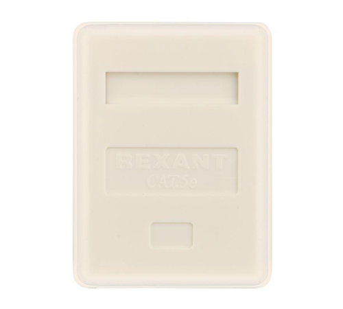 Rexant (03-0121) Розетка компьютерная внешняя 1-порт, UTP RJ-45 (8P8C), CAT 5e