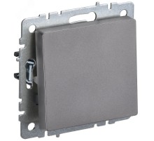 IEK BR-V10-0-10-K46 BRITE Выключ. 1-кл. 10А ВС10-1-0-БрС сталь