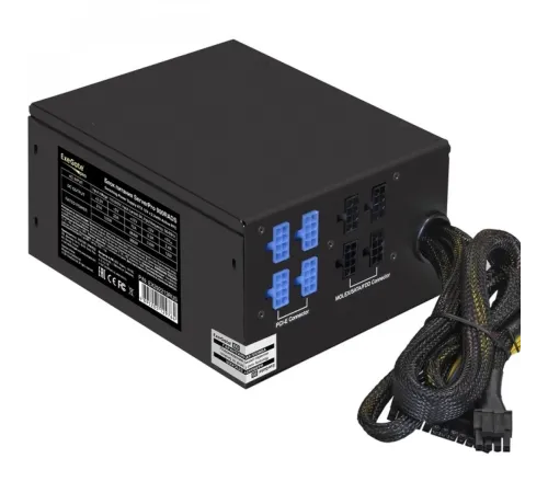 Exegate EX292213RUS Серверный БП 900W ExeGate ServerPRO-900RADS (ATX, for 3U+ cases, APFC, КПД 80% (80 PLUS), 14cm fan, 24pin, 2(4+4)pin, PCIe, 5xSATA, 4xIDE, Cable Management, black) Exegate EX292213RUS Серверный БП 900W ExeGate ServerPRO-900RADS (ATX, for 3U+ cases, APFC, КПД 80% (80 PLUS), 14cm fan, 24pin, 2(4+4)pin, PCIe, 5xSATA, 4xIDE, Cable Management, black)
