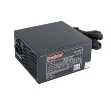 Exegate EX220362RUS-S Блок питания 700PPX RTL, ATX, SC, black, APFC,14cm,24p+(4+4)p, PCI-E, 5*SATA, 4*IDE, FDD + кабель 220V с защитой от выдергивания
