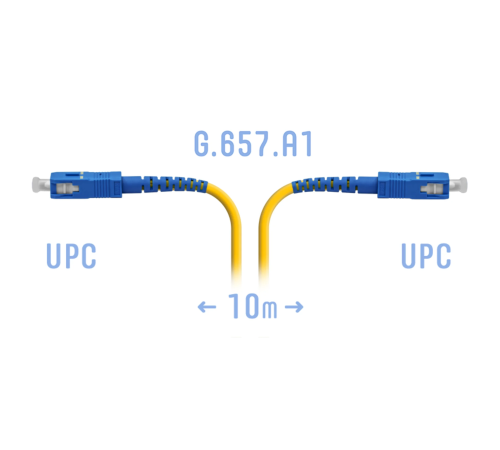 Патчкорд оптический B-Optix SC/UPC SM G.657.A1 10 метров