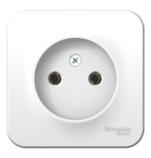 Systeme electric BLNRA000111 BLANCA О/У РОЗЕТКА без заземления без шторок ИЗОЛ.ПЛ., 16А, 250В, БЕЛЫЙ