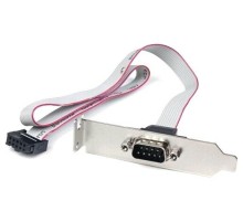 Планка RS232 Orient C098 низкопрофильный вывод COM порта 9M на IDC10F с материнской платы на корпус