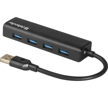 DEFENDER Универсальный USB разветвитель Quadro Express USB3.0, 4 порта (83204)