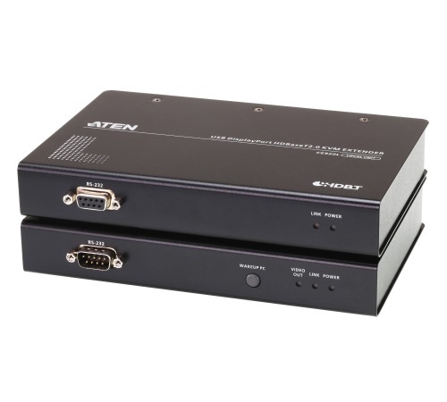 ATEN, USB, DisplayPort, КВМ-удлинитель с поддержкой HDBaseT™ 2.0 (4K@100 м)/ATEN ATEN CE920