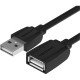 Кабель-удлинитель Vention USB 2.0 AM/AF - 0,5м Black Edition Кабель-удлинитель Vention USB 2.0 AM/AF - 0.5 м (VAS-A44-B050)