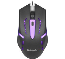 Мышка USB OPTICAL HIT MB-601 BLACK 52601 DEFENDER