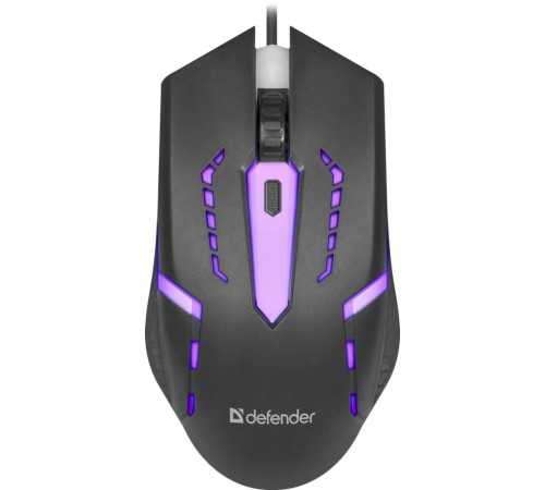 Мышка USB OPTICAL HIT MB-601 BLACK 52601 DEFENDER