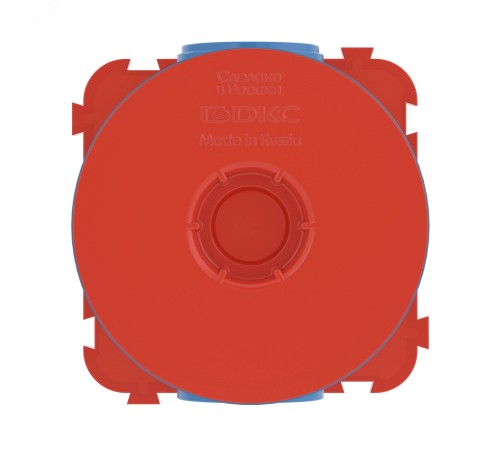 Коробка DKC 59380 установочная 6x пластик синий