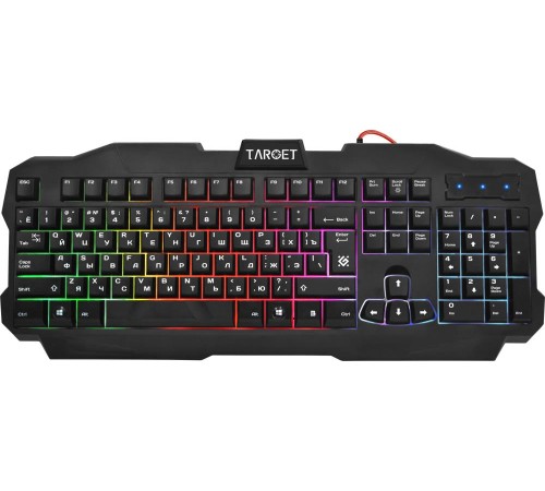 Наушники с микрофоном Defender Target MKP-350 черный/красный 1.8м накладные оголовье (52350) Наушники с микрофоном Defender Target MKP-350 черный/красный 1.8м накладные оголовье (52350)