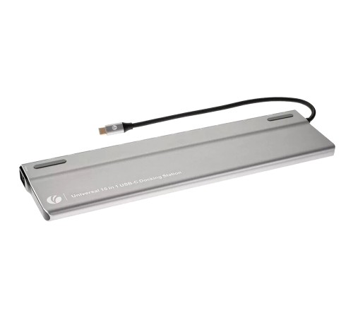 VCOM CU4703  Адаптер TypeC -->3*USB3.0+2*USB2.0+VGA+RJ45+SD+TF+AUD+HDMI+DP+2*USB3.1 Data+PD[4895182217294]