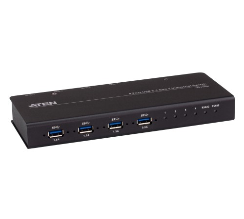 4 x 4 USB 3.2 Gen 1 промышленный переключатель ATEN US3344I
