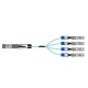 Кабель OPTICAL QSFP28 100G 3M LRAOC-QSFP28-4SFP28-3M LR-LINK