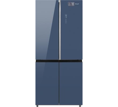 Холодильник INVERTER NO FROST BLUE GLASS WCD 590 WEISSGAUFF