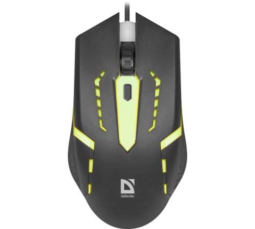 Мышка USB OPTICAL HIT MB-601 BLACK 52601 DEFENDER