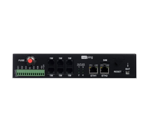 Устройство NetPing 4/PWR-220 v8.4/ETH (Разъём Schuko)