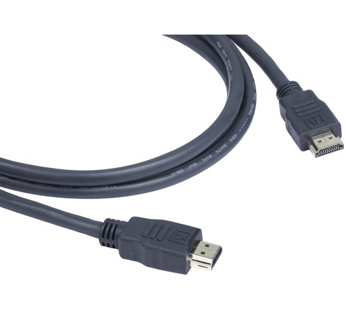Кабель HDMI-HDMI  (Вилка - Вилка), 0,9 м Kramer Electronics HDMI (m) - HDMI (m) 0.9м (C-HM/HM-3)