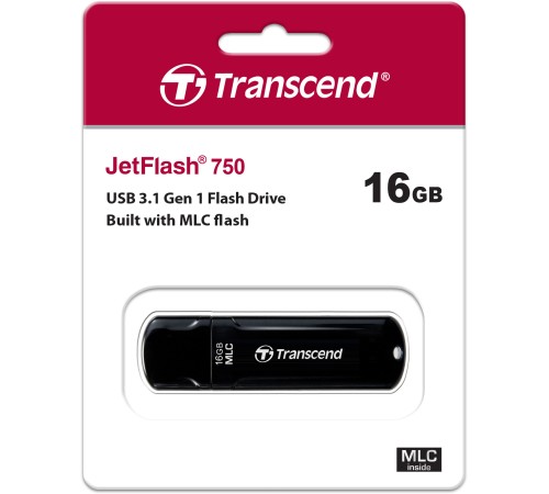 Флеш-накопитель Transcend JetFlash 750 (TS16GJF750K)