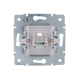 Розетка компьютерная 1-м СП Karina RJ45 механизм бел. LEZARD 707-0288-139