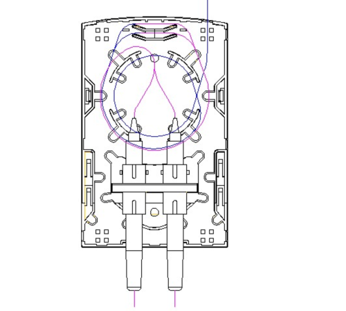 Розетка оптическая SNR-FTB-02F